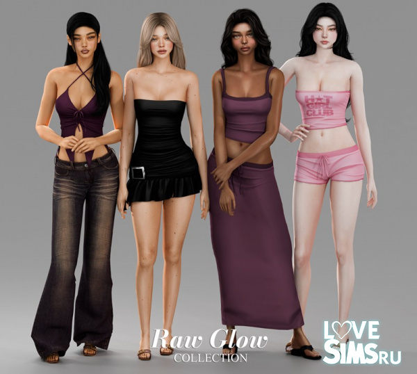 Коллекция Raw Glow Collection
