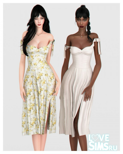 Платье Off Shoulder Sun Dress