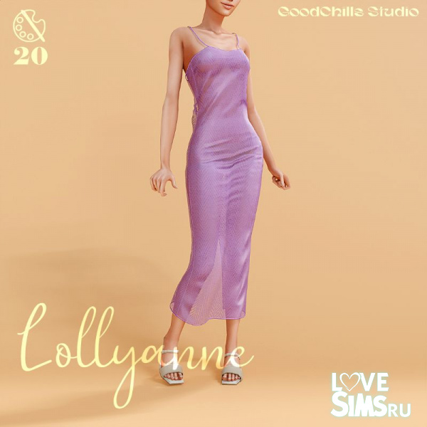 Платье Lollyanne Sheer Midi