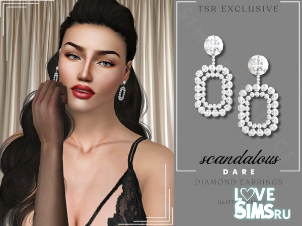 Серьги Scandalous Dare