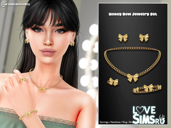 Набор украшений Honey Bow Jewelry