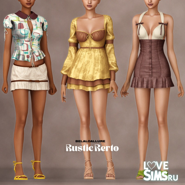 Набор Rustic retro cc collection