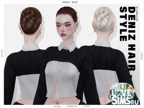 Прическа Deniz Bun Hairstyle
