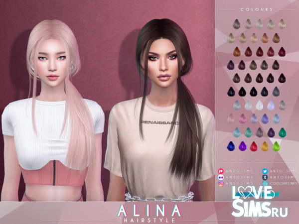 Прическа Alina hairstyle