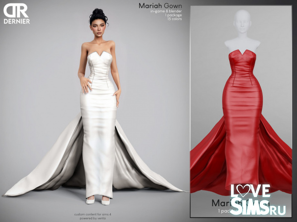 Платье Mariah Gown