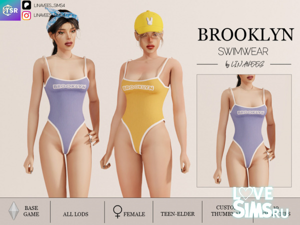 Купальник BROOKLYN SWIMWEAR