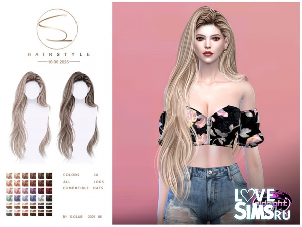 Прическа LONG HAIR MidnightSun