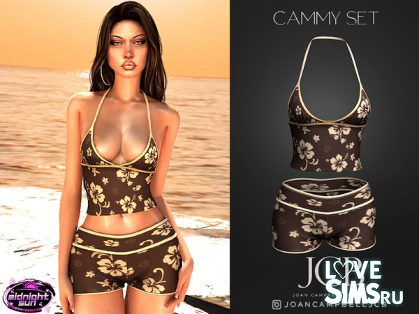 Топ и шорты CAMMY SET