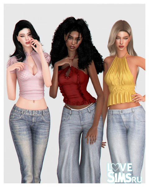 Набор Sunkissed Tops Set