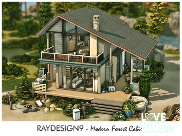 Дом Modern Forest Cabin