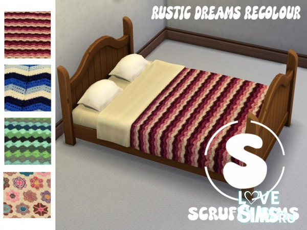 Кровать Rustic Dreams Recolour
