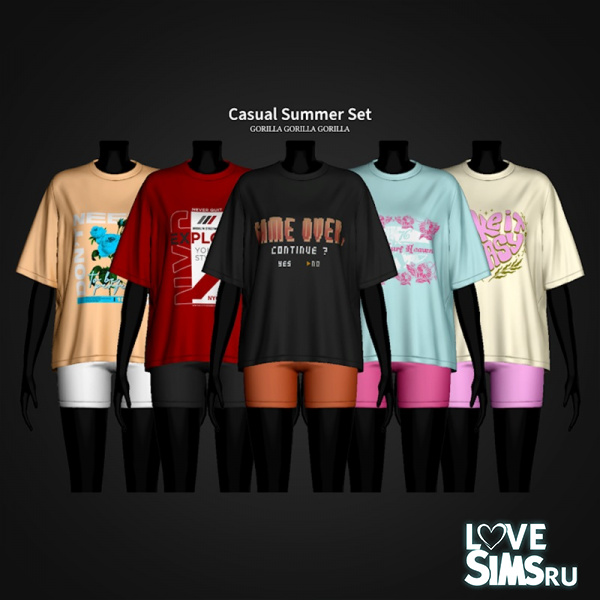 Комплект Casual Summer Set