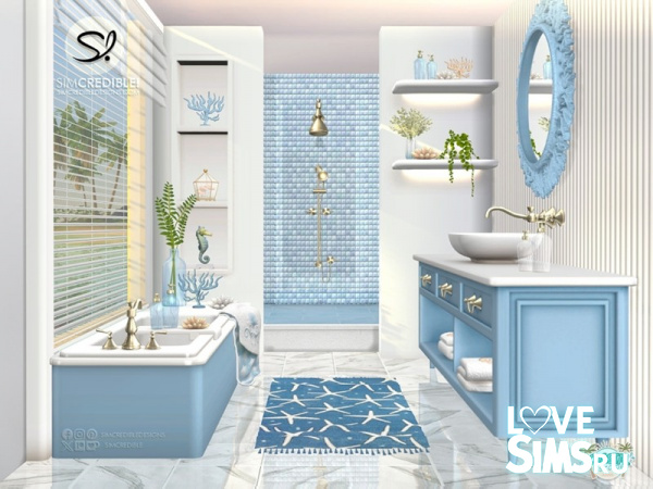 Ванная комната Saltwater Bathroom