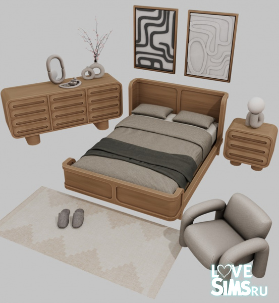Спальня TRYGG SET