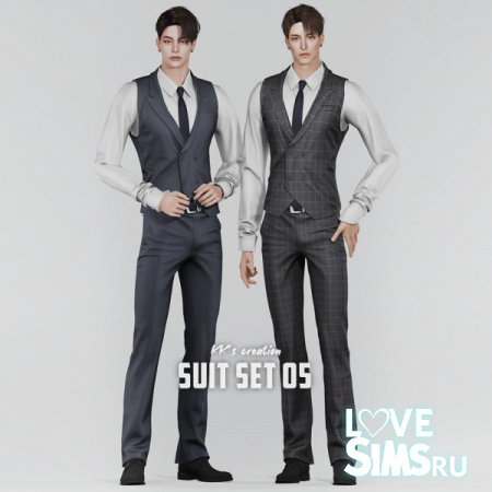 Мужской костюм SUIT SET 05