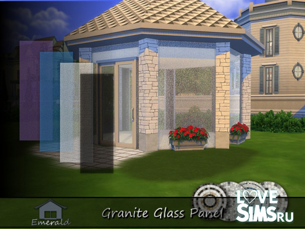 Стеклянная панель Granite Glass Panel