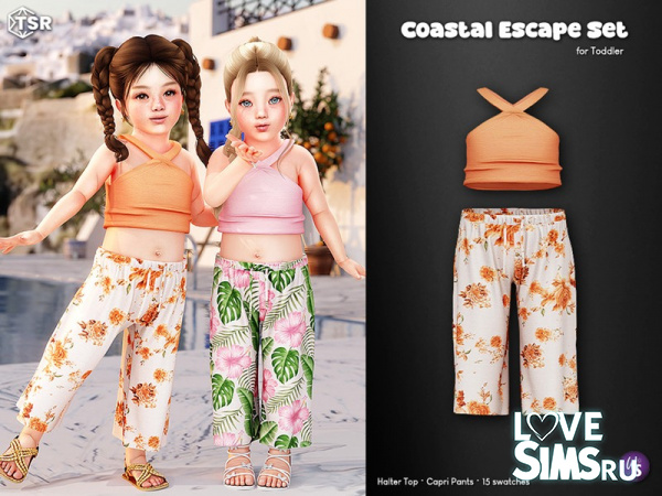 Комплект Coastal Escape Girls Set