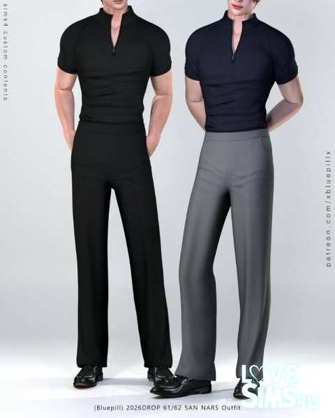 Поло и брюки SAN NARS Outfit