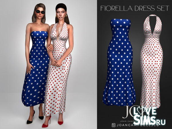 FIORELLA POLKA DOTS DRESS SET