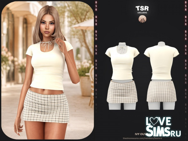 Топ и юбка SET-Ivy Outfit