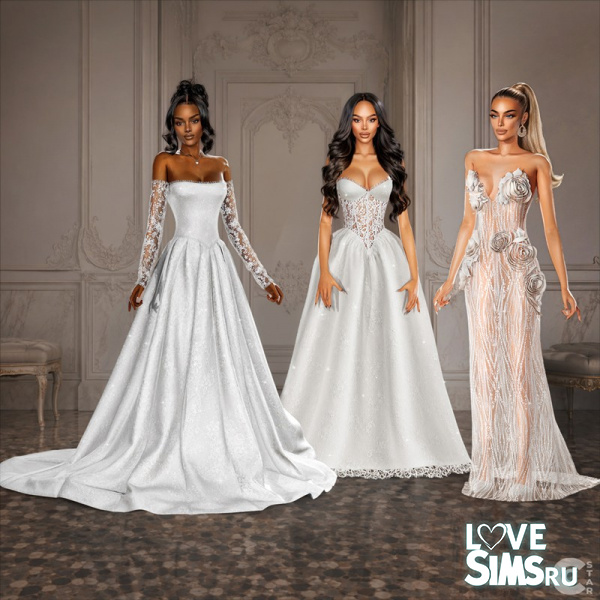 Свадебные платья 3 NEW BRIDAL GOWNS