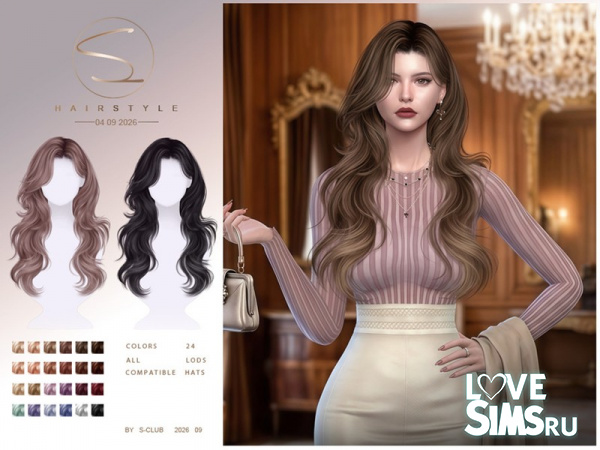 Прическа Wavy Curls Hair