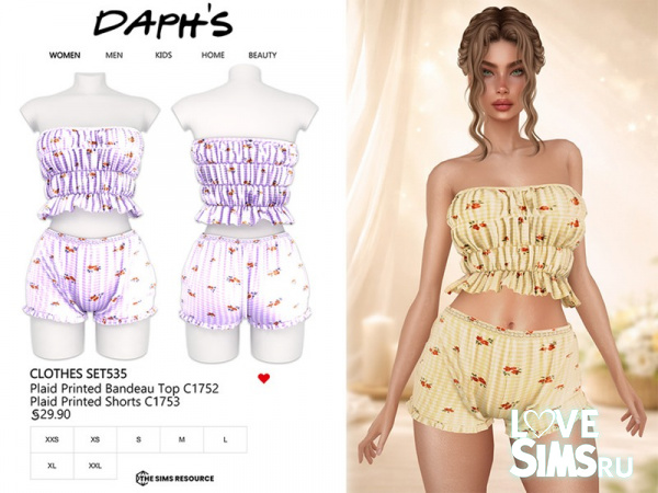 Комплект CLOTHES SET535