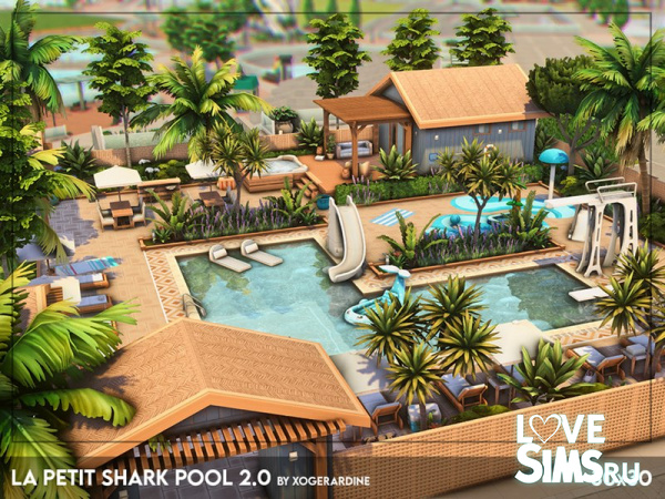 Бассейн La Petit Shark Pool 2