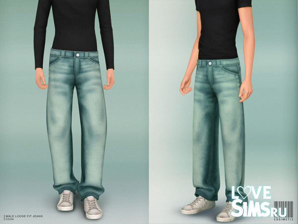 Джинсы Male 2000's Loose Fit Jeans