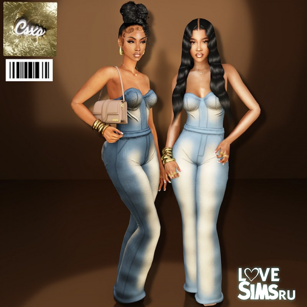 Джинсовый костюм Denim Daze Set