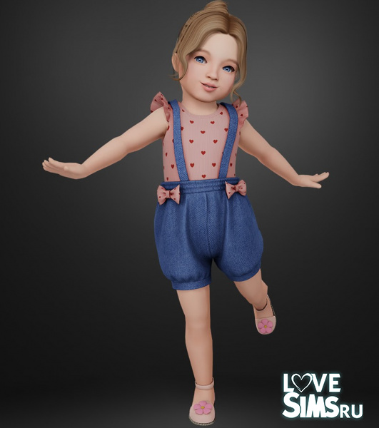 Ромпер Gianna Outfit Toddler