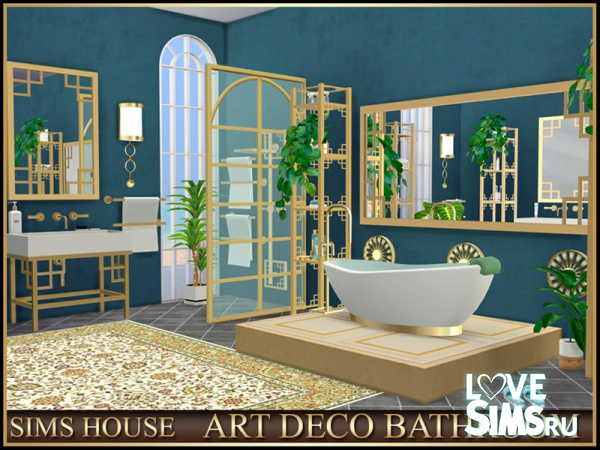 Ванная комната ART DECO BATHROOM