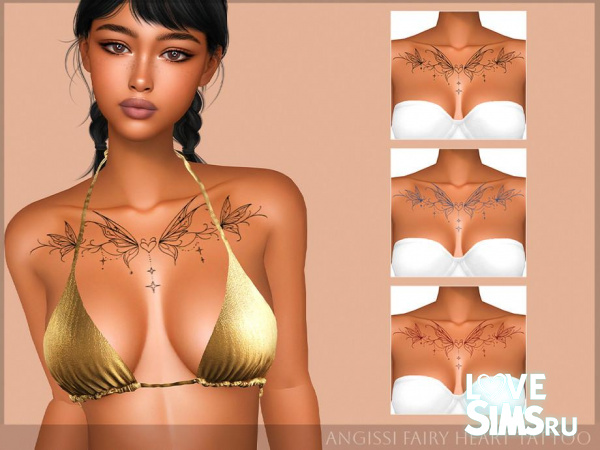 Тату Fairy Heart Tattoo