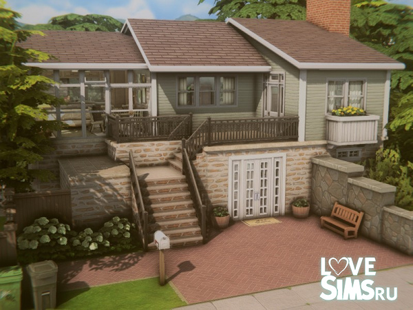 Дом Suburban Realistic House