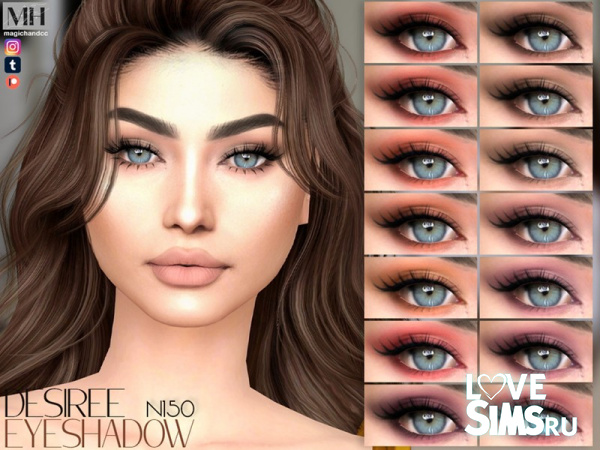 Тени для век Desiree Eyeshadow
