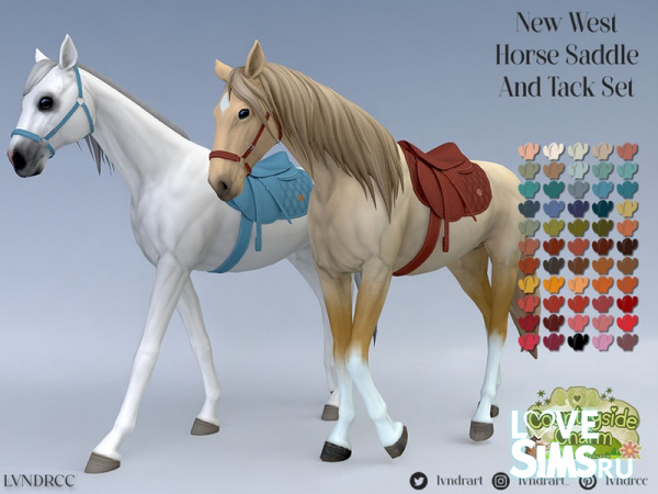 New West Saddle And Tack Set