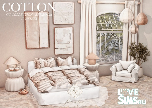 Спальня Fleur & Lace Cotton Bedroom