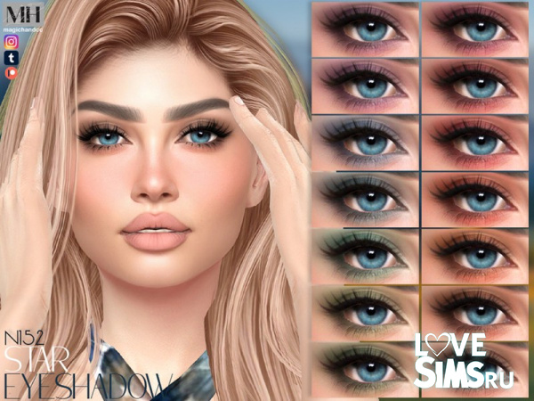 Тени для глаз Star Eyeshadow