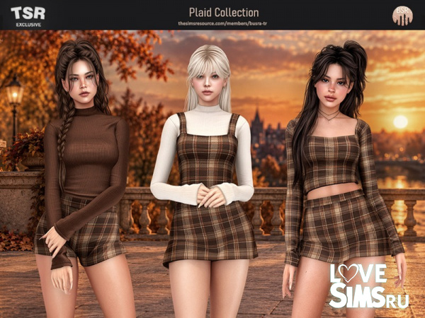 Коллекция Plaid Collection