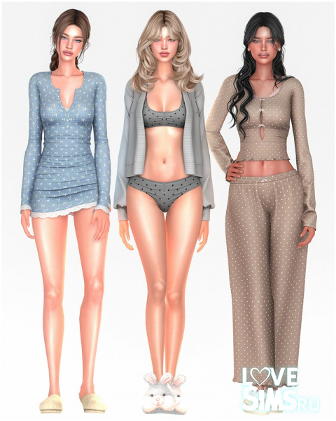 Комплект Stay Home Sleepwear Set
